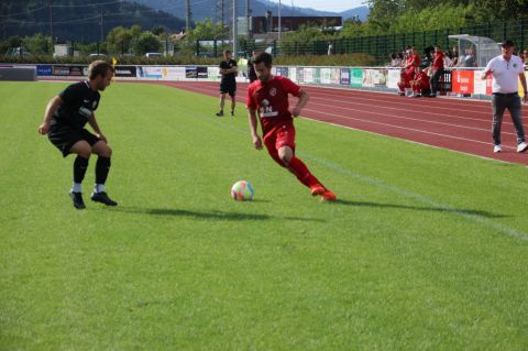 Im Finale: Mario Braig (li.) lauert