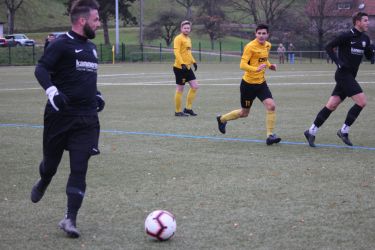 David Favara hielt 90 Minuten durch und machte Druck über die Außenbahn, später wurde er in die Defensive beordert.