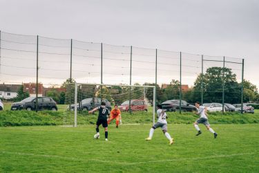 Torschütze und ständiger Unruheherd Silzer mit seinem fast zweiten Tor.