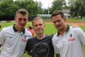 Auch SC-Fan Heiko Neumaier freute sich über ein Foto mit seinen Stars