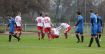 Schon früh konnten Steffen Grams (6), Mohammed Adda (18), Jannik Huft (23), Elyes Bounatouf (17) und Spielführer Yannick Assenmacher (23) das 1:0 bejubeln. Torschütze Waldemar Kraus ist verdeckt.