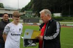 vr. Reiner Lehmann, Samuel Klausmann und den sportlichen Leiter Claudio Tamburello vom SVH