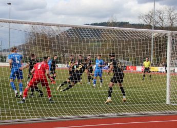 und wieder nicht, Joshua Wemmer rettet per Flugkopfball