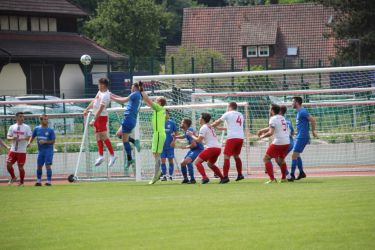 Benni Bruckner irritiert hier Daniel Schmieder, doch ...