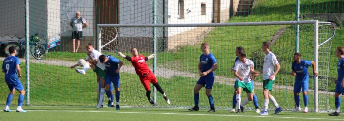 Ball verfehlt, aber Glück gehabt