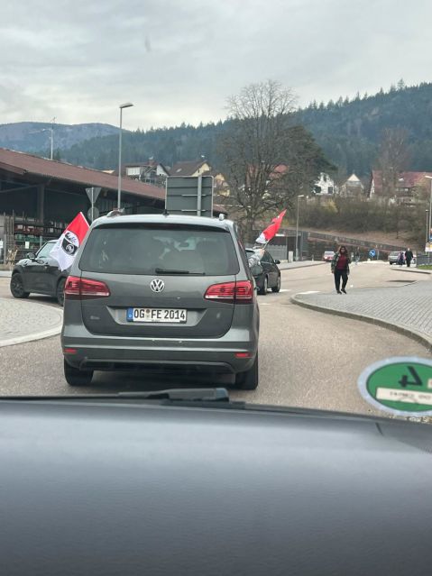 Ankunft des SVH beim SCF