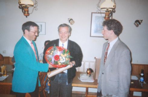 Verabschiedung Bernd Eisenmann 1995