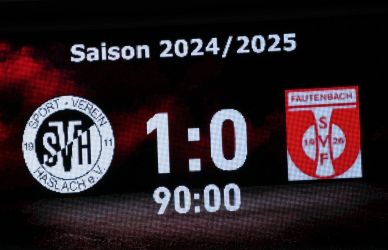 Nach 90 Minuten stand es noch 1:0 für den SVH, doch der Schiri hatte noch nicht abgepfiffen