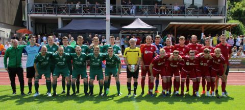 Spiel um Platz 3 zwischen SV Mühlenbach (links) und SV Steinach